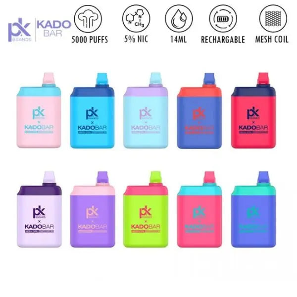 PK X Kado Bar PK5000 Disposable for wholesale and bulk pricing from Vape Wholesale USA