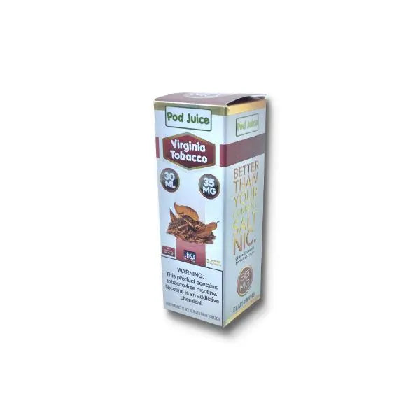 Pod Juice Salt Series 30ML Virginia Tobacco wholesale