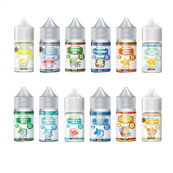 Pod Juice Salt Series 30ML for wholesale and bulk pricing from Vape Wholesale USA