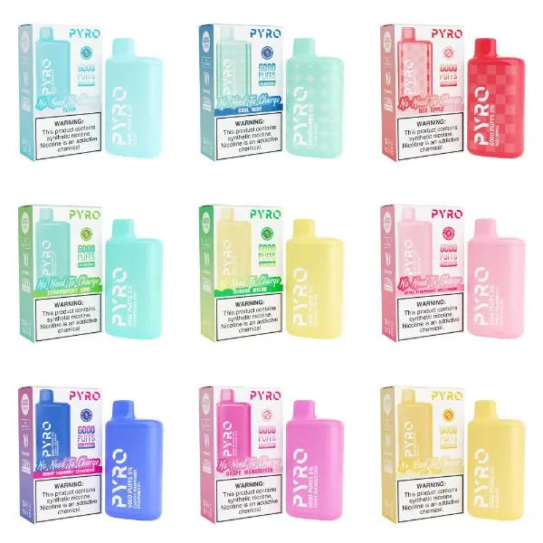Pyro Tech 6000 Puffs Disposable Best Flavors