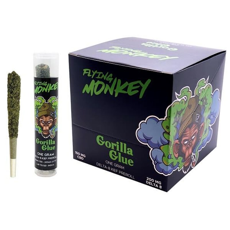 Flying Monkey Pre-Roll 1 Gram 9 Count Display wholesale pre rolls retail distribution - product detail view