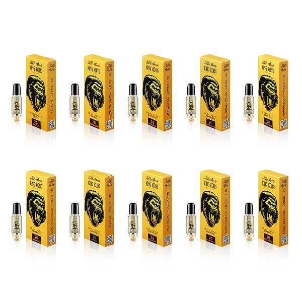 Flying Monkey X Crumbs King Kong D8 D10 Cartridges | 2 Gram | 8 Count Display