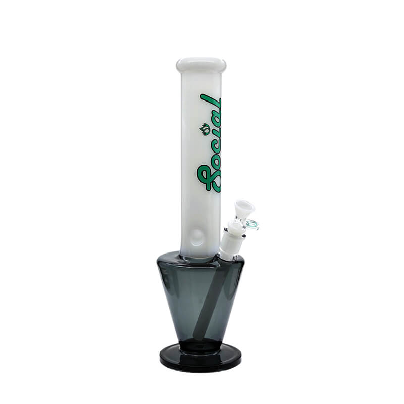 Social SLAYER Slyme Dual Colored Cone Waterpipe (A7-04/05) | 16 inch | Assorted Colors
