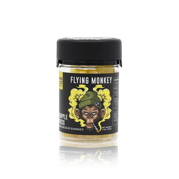 Flying Monkey D8 Gummies | 20 Count Jar | 1000mg