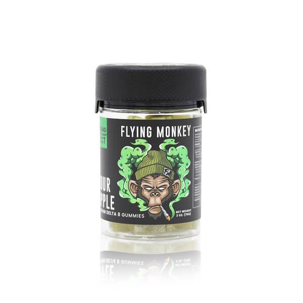 Flying Monkey D8 Gummies | 20 Count Jar | 1000mg