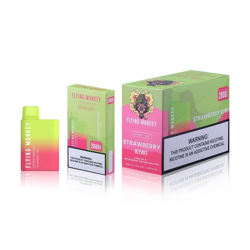 Flying Monkey LIFTED Series Disposable | 5% Nicotine + THC | 8 Count Display
