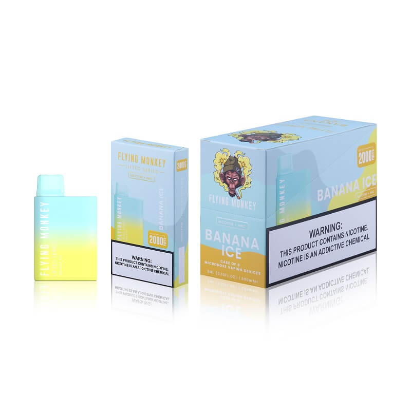 Flying Monkey LIFTED Series Disposable | 5% Nicotine + THC | 8 Count Display