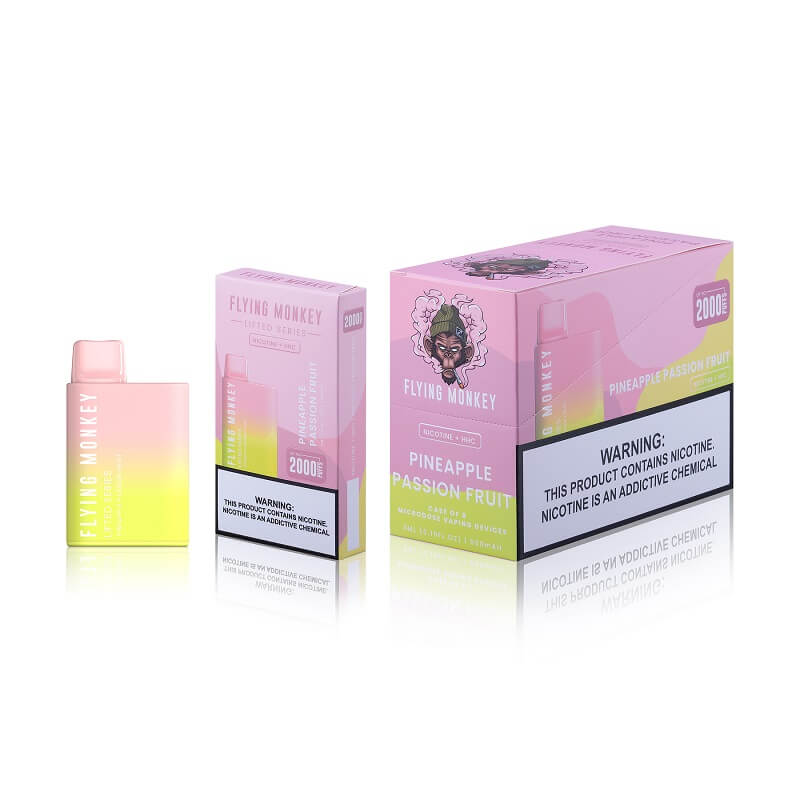 Flying Monkey LIFTED Series Disposable | 5% Nicotine + THC | 8 Count Display