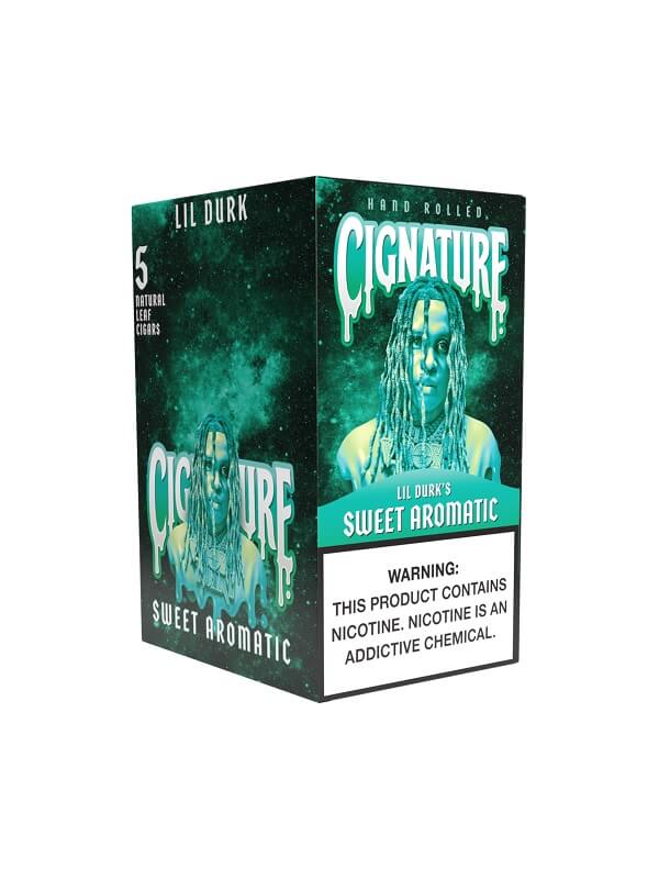 Cignature Hand Rolled Cigars | 5 Pack | 8 Count Display