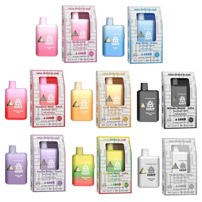 Losst THC-M THC-A THC-P Disposable | 6 Gram | 5 Count Display