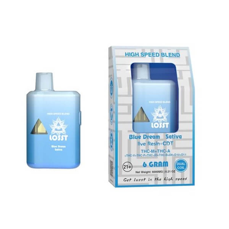 Losst THC-M THC-A THC-P Disposable | 6 Gram | 5 Count Display