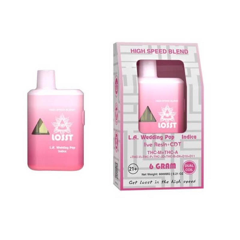 Losst THC-M THC-A THC-P Disposable | 6 Gram | 5 Count Display