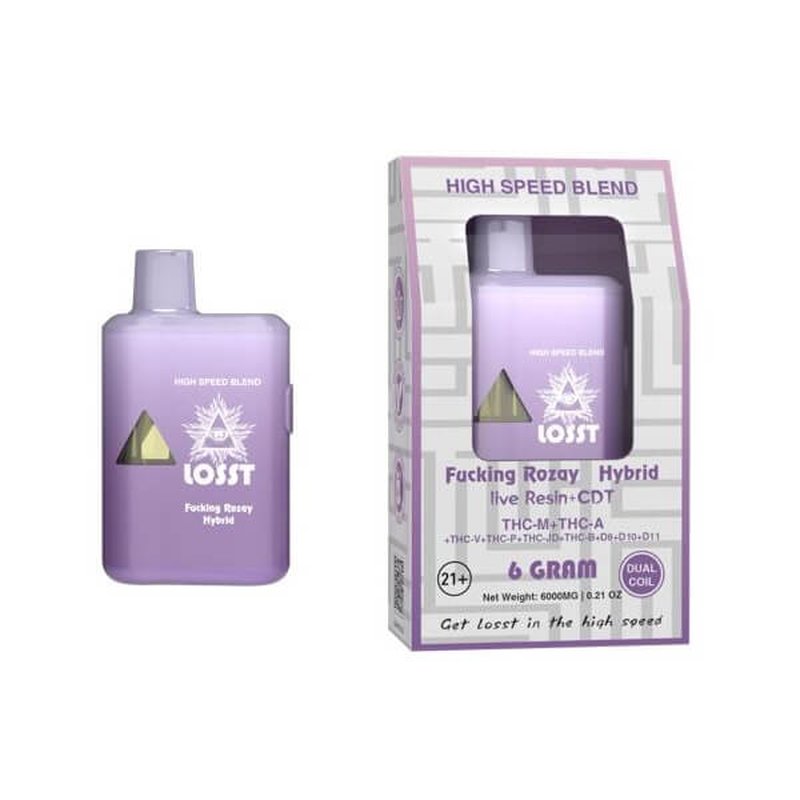 Losst THC-M THC-A THC-P Disposable | 6 Gram | 5 Count Display