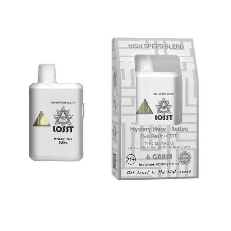 Losst THC-M THC-A THC-P Disposable | 6 Gram | 5 Count Display