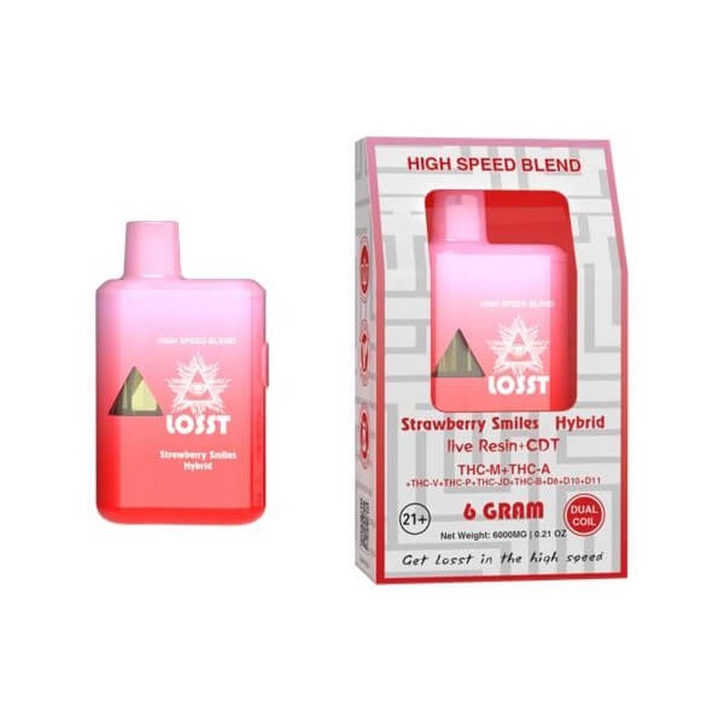 Losst THC-M THC-A THC-P Disposable | 6 Gram | 5 Count Display