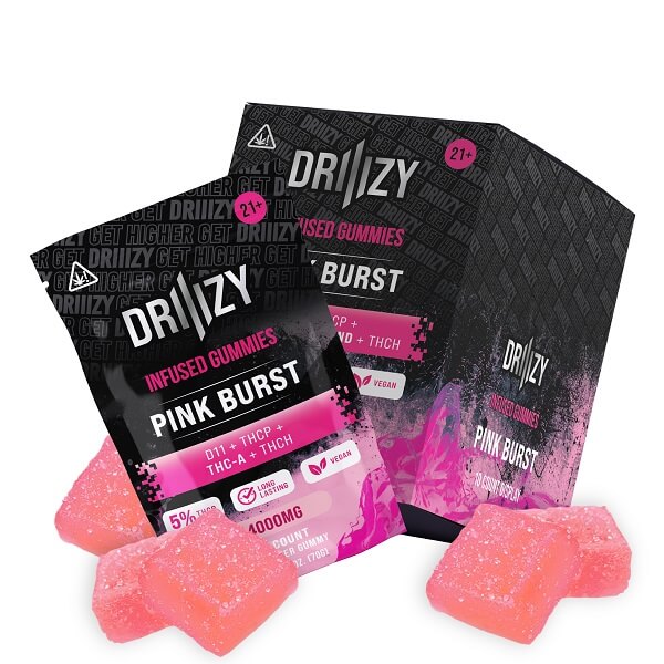 Driiizy Infused Gummies | 4000mg | 20 Pack | 5 Count Display