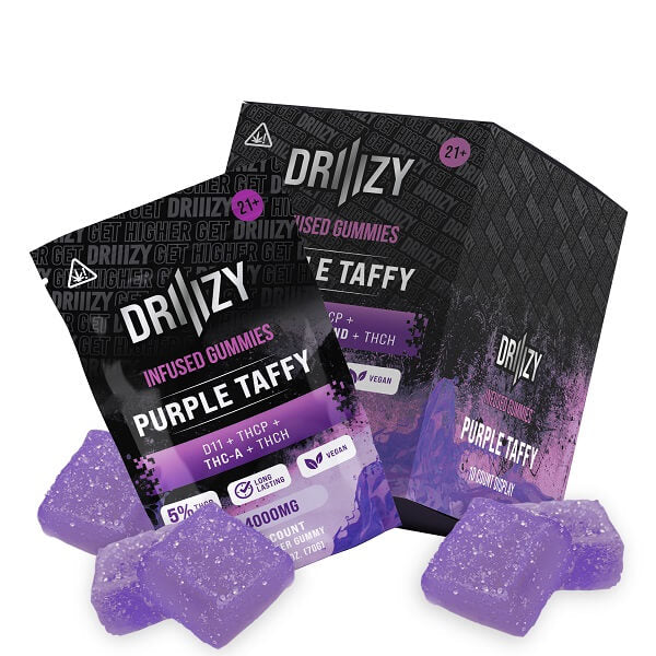 Driiizy Infused Gummies | 4000mg | 20 Pack | 5 Count Display