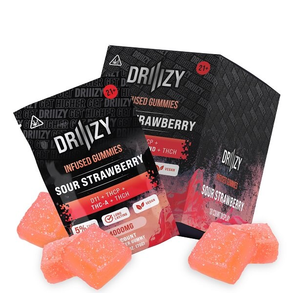 Driiizy Infused Gummies | 4000mg | 20 Pack | 5 Count Display