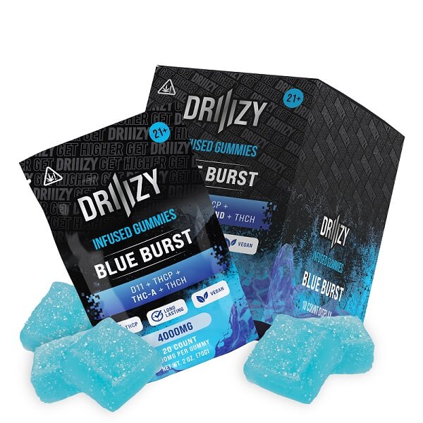 Driiizy Infused Gummies | 4000mg | 20 Pack | 5 Count Display