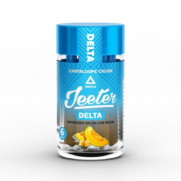 Baby Jeeter Pre-Rolls THCA Live Resin | 0.5 Gram | 6 Pack | 6 Count Display