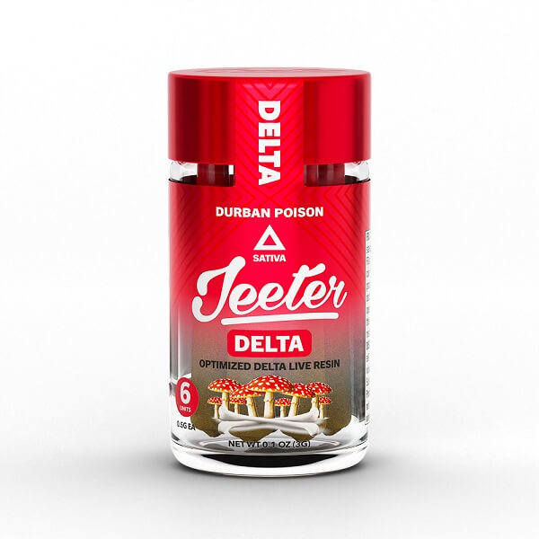 Baby Jeeter Pre-Rolls THCA Live Resin | 0.5 Gram | 6 Pack | 6 Count Display