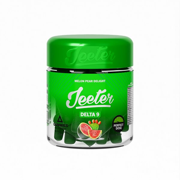 Jeeter Perfect Dose D9 Gummies | 300mg | 30 Pack | 6 Count Display