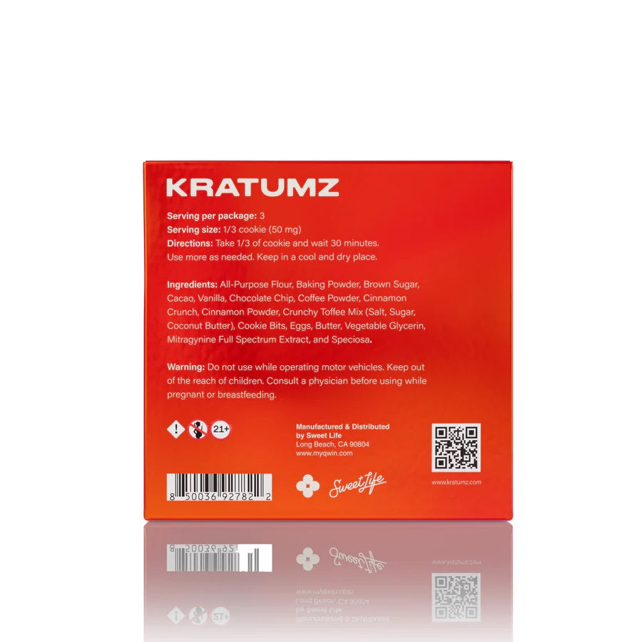Kratumz Kratom Infused Cookies | 15 Cookie Variety Pack