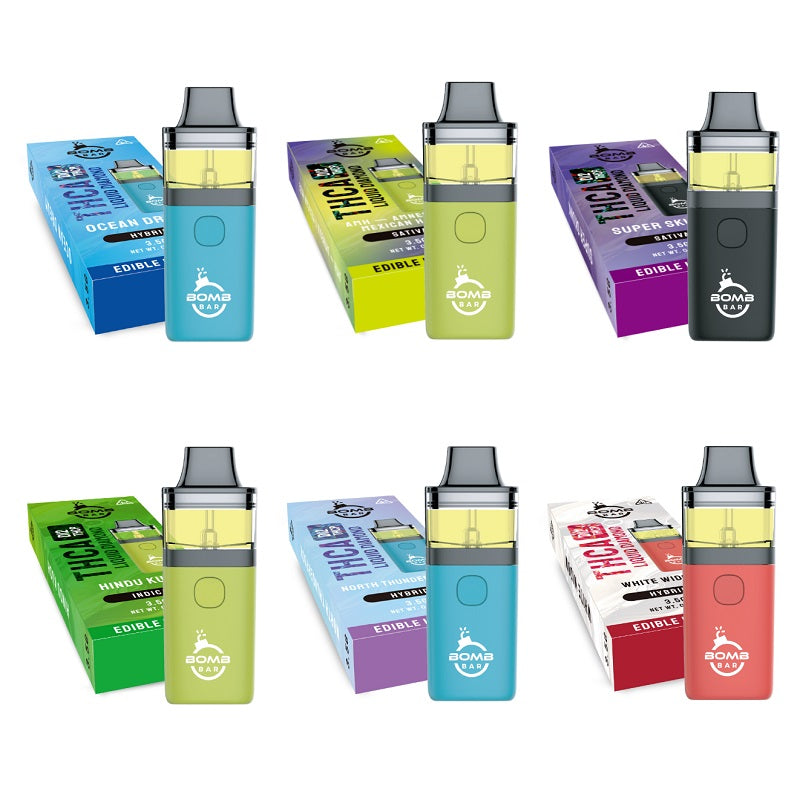 Bomb Bar THCA+D12+THCP Liquid Diamond Disposable | 3.5 Gram | 5 Count