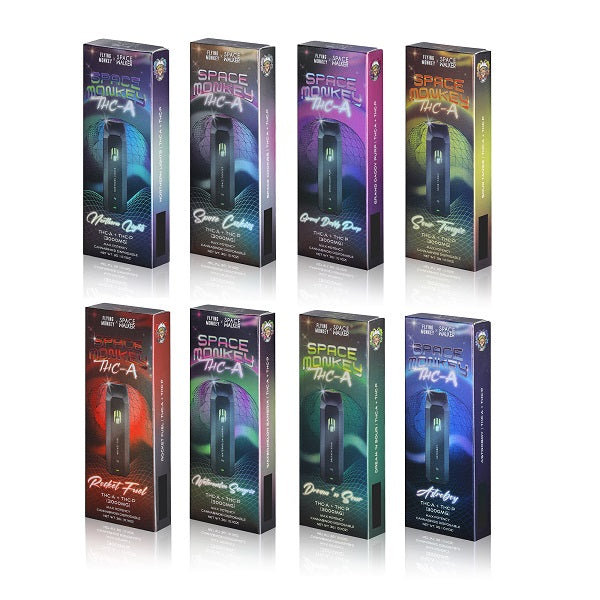 Space Monkey THC-A + THC-P | 3 Gram | 8 Count Display 