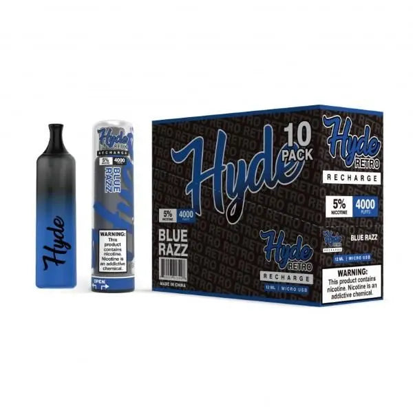 Blue Razz Hyde Retro Recharge Single Disposable