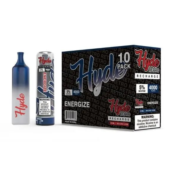 Energize Hyde Retro Recharge Single Disposable
