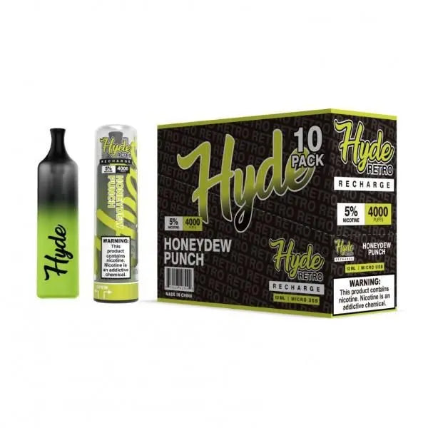 Honeydew Punch Hyde Retro Recharge Single Disposable