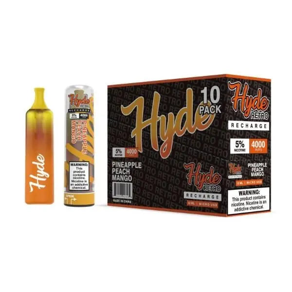 Pineapple Peach Mango Hyde Retro Recharge Single Disposable