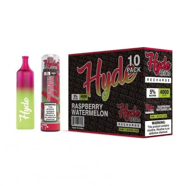 Raspberry Watermelon Hyde Retro Recharge Single Disposable