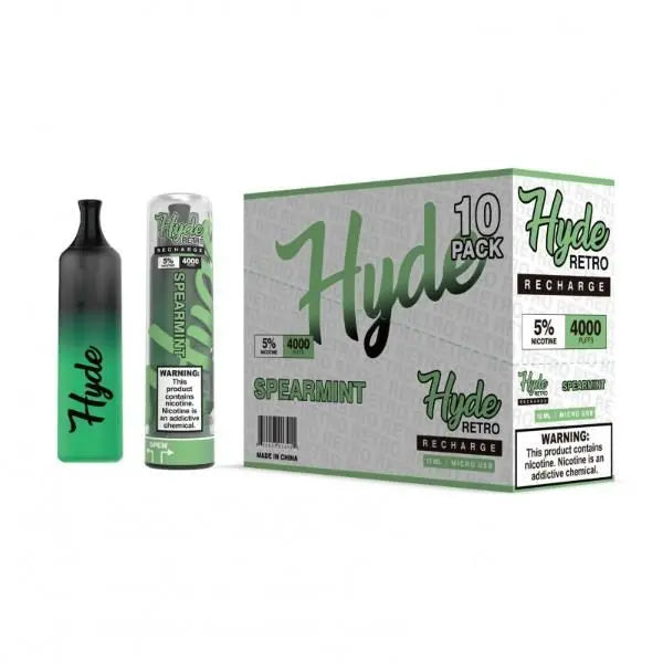 Spearmint Hyde Retro Recharge Single Disposable