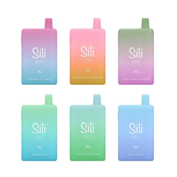 Sili Box Turbo Hit Disposable Vape – 6000 Puffs of Premium Flavor