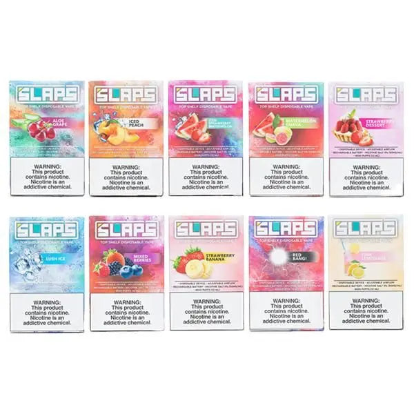 Slaps Disposable Vape – 4500 Puffs | 12mL | 50mg Nicotine