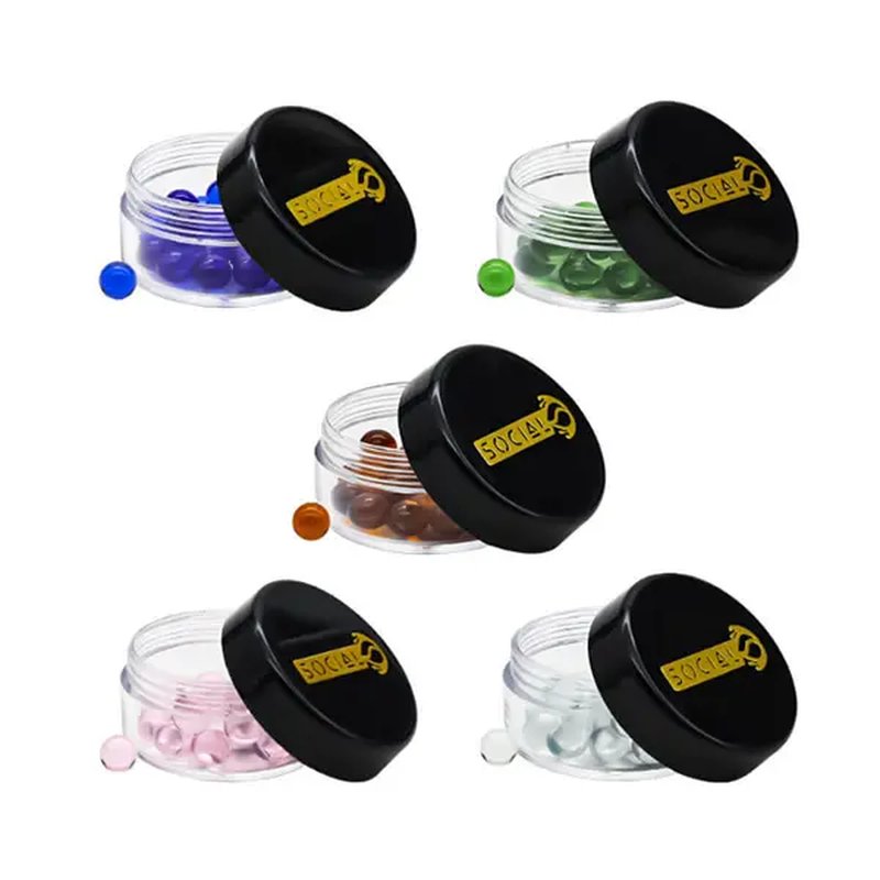 Social Glass Terp Pearls 6mm OD wholesale alternatives > glass retail distribution - brand label
