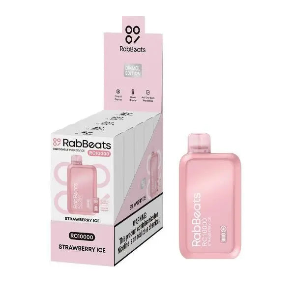 RabBeats Rc1000 5 Pack STRAWBERRY ICE
