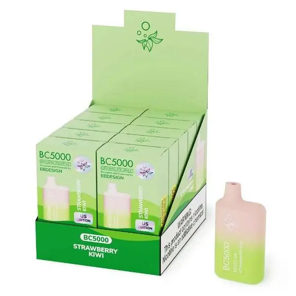 EB Designs BC5000 Disposable-10-Pack Strawberry Kiwi