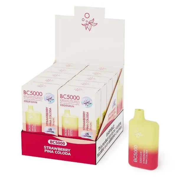 EB Designs BC5000 Disposable-10-Pack Strawberry Pina Colada