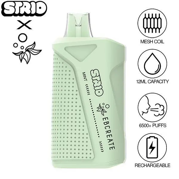 Strio Ebcreate Xc6500 Puffs Flavors Mint