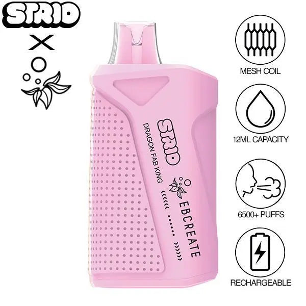 Strio Ebcreate Xc6500 Puffs Flavors Dragon Fab King