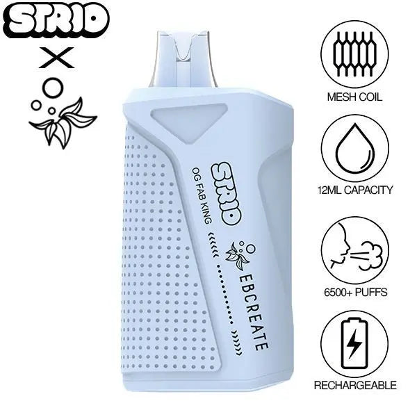 Strio Ebcreate Xc6500 Puffs Flavors OG Fab King
