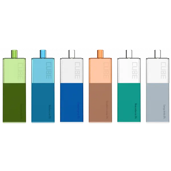 Suorin Cube Disposable Vape – 1500 Puffs | 5.5mL E-Liquid | 5% Nicotine | 10-Pack