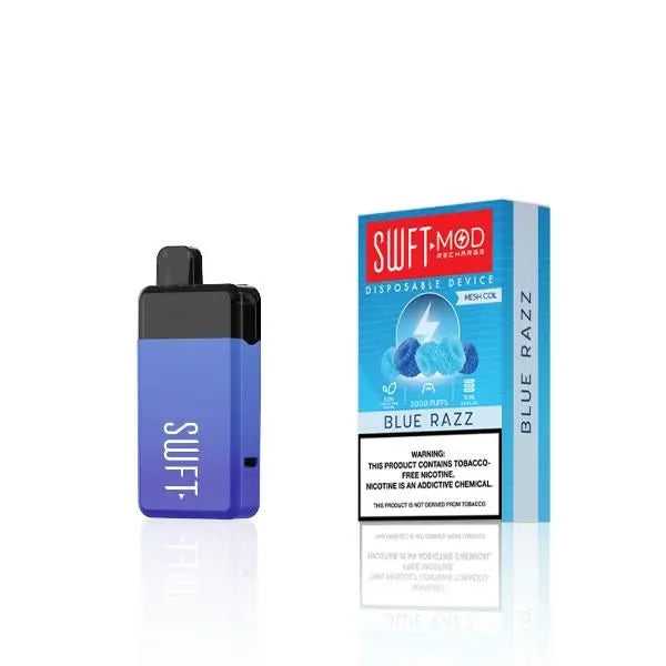 Blue Razz SWFT Mod Single Disposable Bulk Deal!
