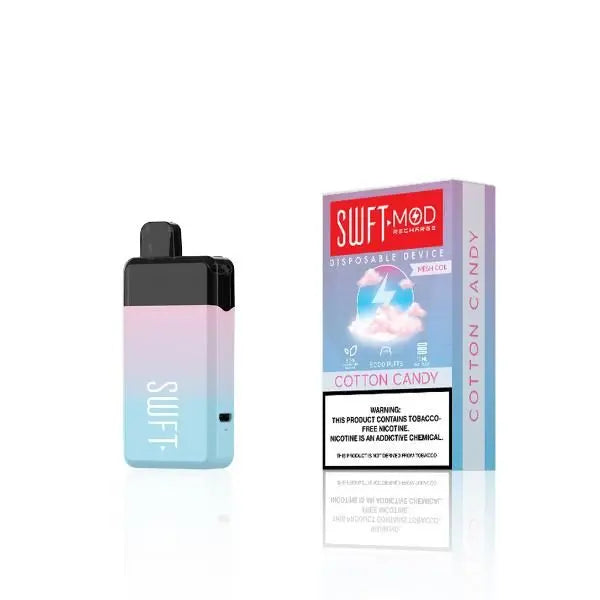 Cotton Candy SWFT Mod Single Disposable Wholesale Deal!