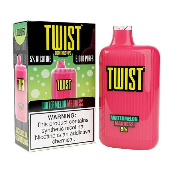 Twist 6000 Puffs Flavors Family Pic Watermelon Madness