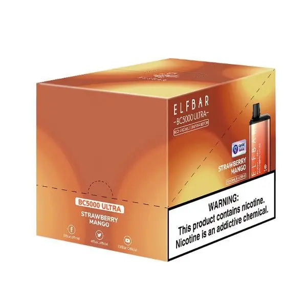 Strawberry Mango Elf Ultra Display 10 Pack