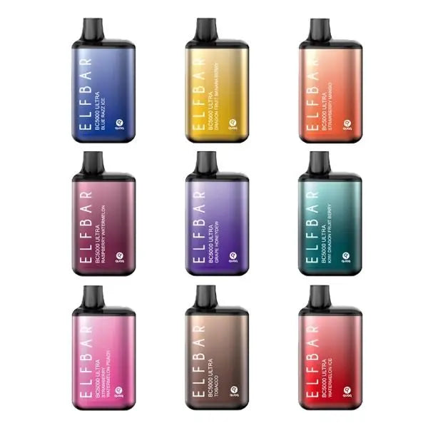Elf Bar BC5000 Ultra Disposable 10-Pack with great wholesale and bulk pricing!